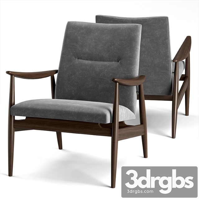 Meroni & colzani biancamano armchair 3dsmax Download - thumbnail 1