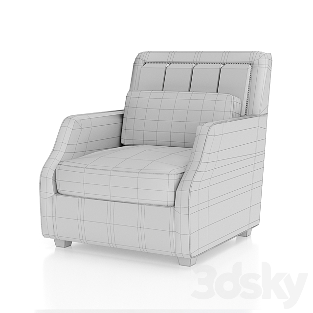 MH Living Nola Armchair 3ds Max - thumbnail 3