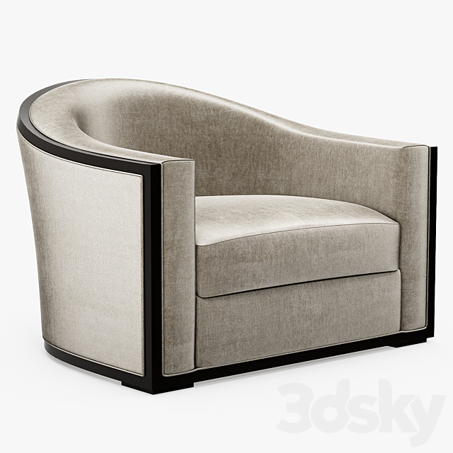 Michael Berman – Piedmont swivel chair 3ds Max - thumbnail 1