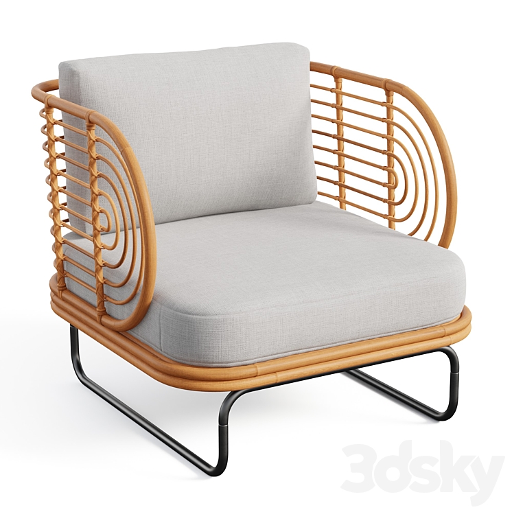 Mikko Chair 3DS Max Model - thumbnail 1