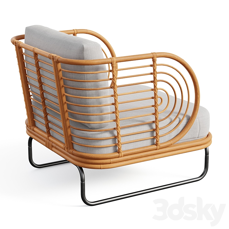 Mikko Chair 3DS Max Model - thumbnail 2