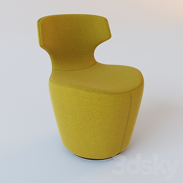 Mini Papilio Chair 3ds Max - thumbnail 2