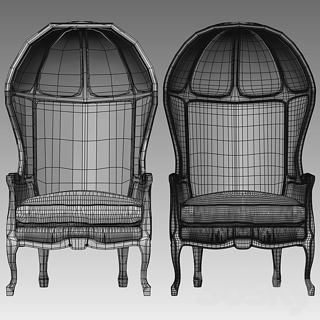 MINI VERSAILLES Chairs (CHILDREN’S) 3DSMax File - thumbnail 3