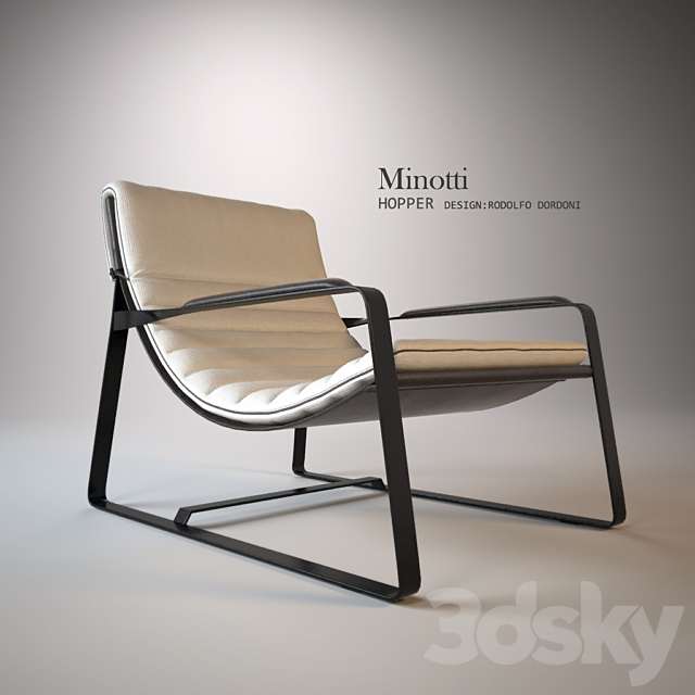 Minotti _ HOPPER 3DSMax File - thumbnail 1