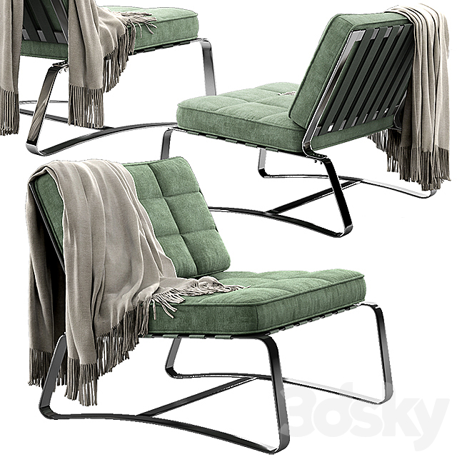 Minotti delaunay quilt 3DSMax File - thumbnail 1