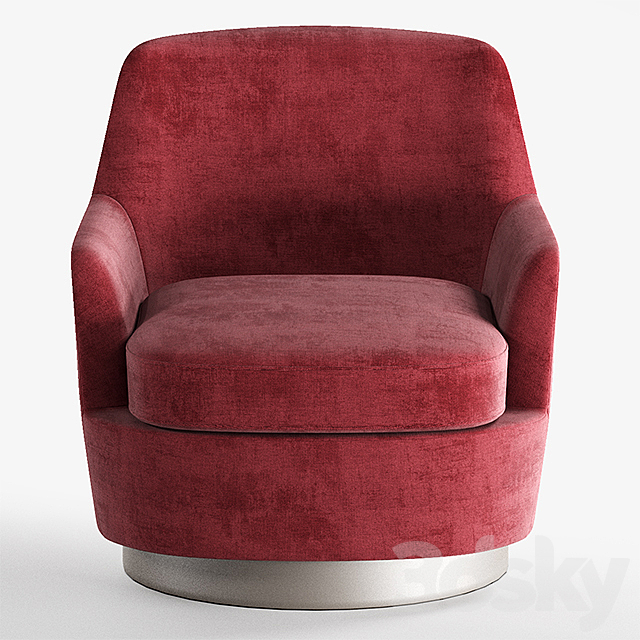 Minotti Jacques 3ds Max - thumbnail 2