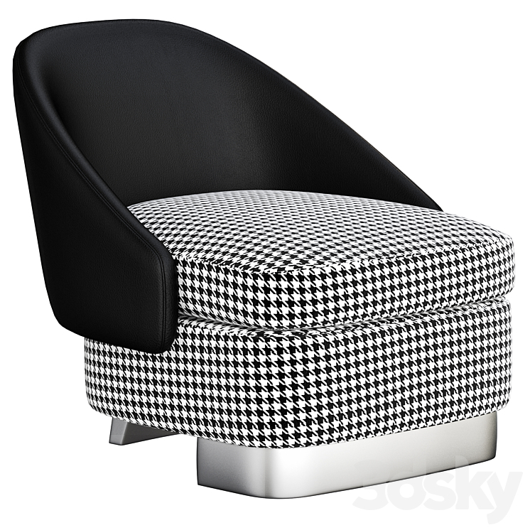 Minotti lawson 3DS Max Model - thumbnail 1