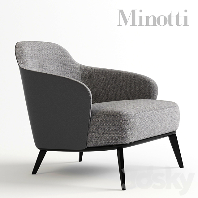 Minotti | Leslie 3DSMax File - thumbnail 1