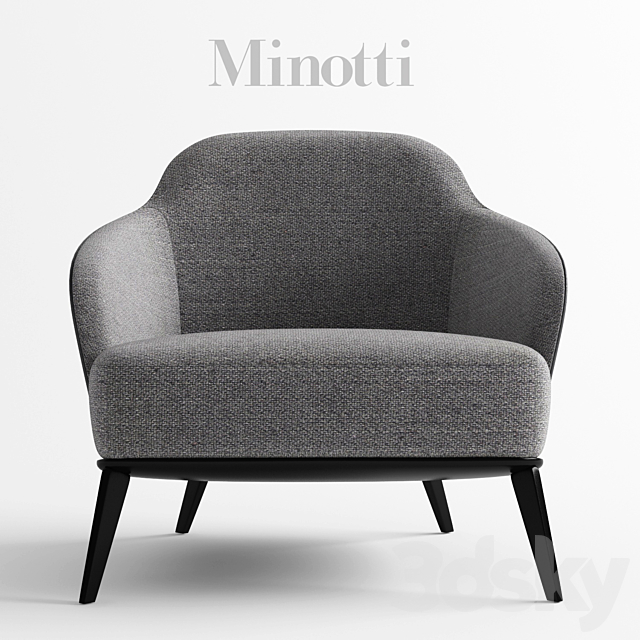 Minotti | Leslie 3DSMax File - thumbnail 2