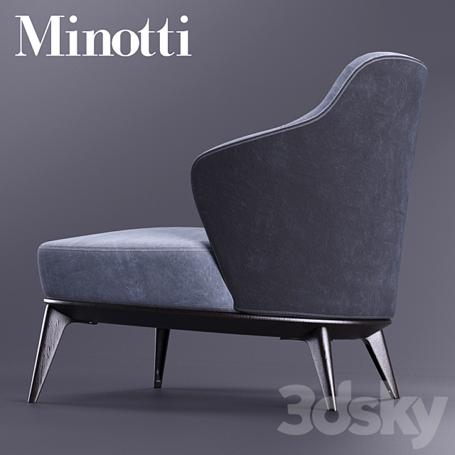 Minotti Leslie Senza 3DSMax File - thumbnail 2