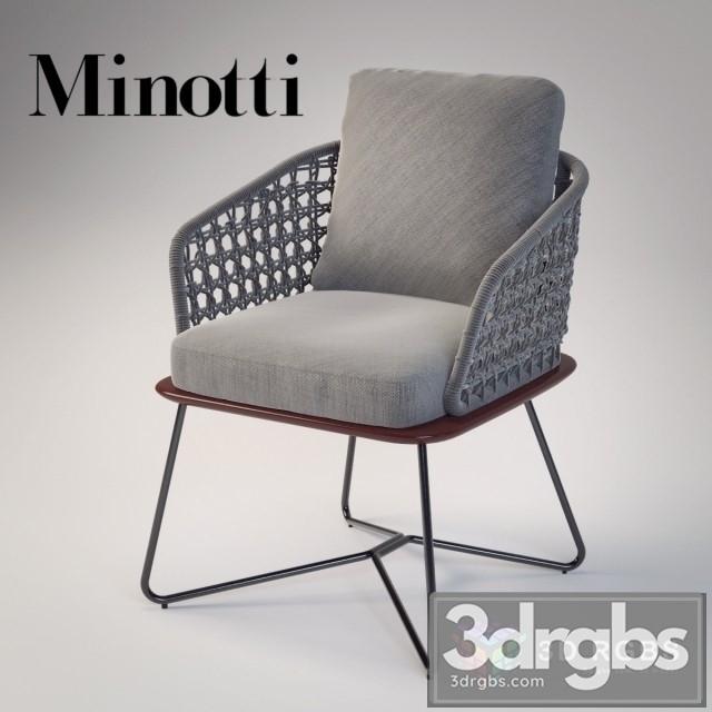 Minotti Rivera Little 3dsmax Download - thumbnail 1