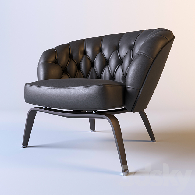 Minotti Winston 3ds Max - thumbnail 1