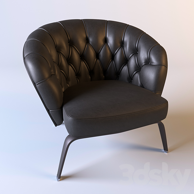 Minotti Winston 3ds Max - thumbnail 2