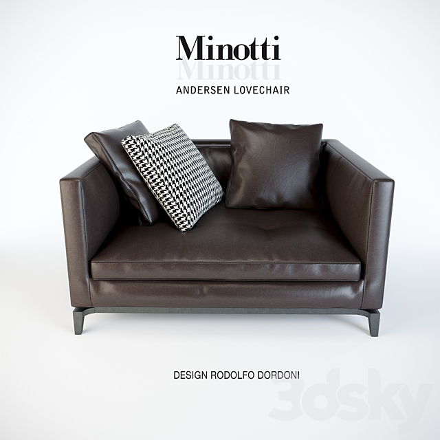 Minotti_Andersen_Lovenchair 3DSMax File - thumbnail 2