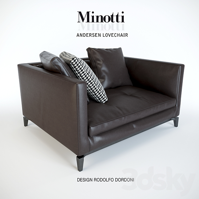 Minotti_Andersen_Lovenchair 3DSMax File - thumbnail 3