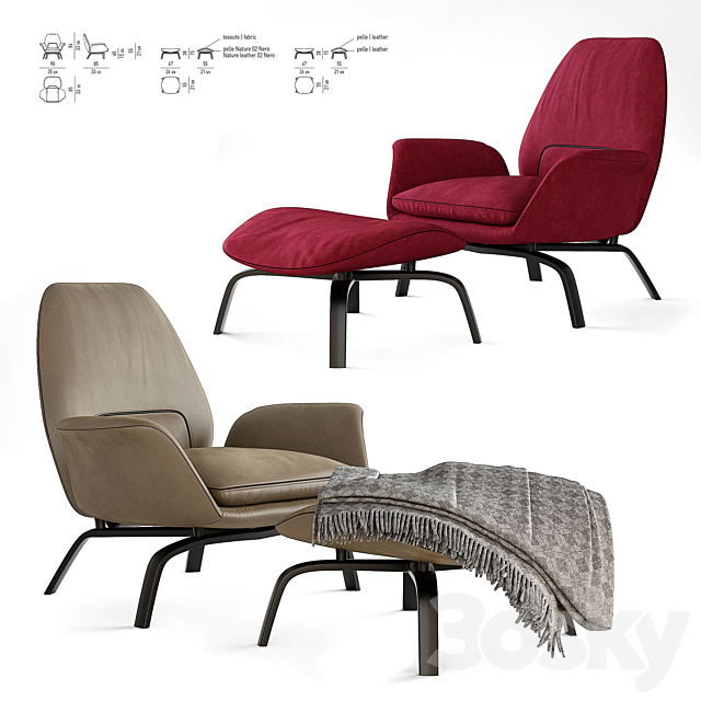 Minotti_Gilliam 3DSMax File - thumbnail 1