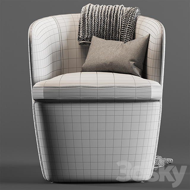 MisuraEmme SURFACE | Armchair 3DSMax File - thumbnail 3