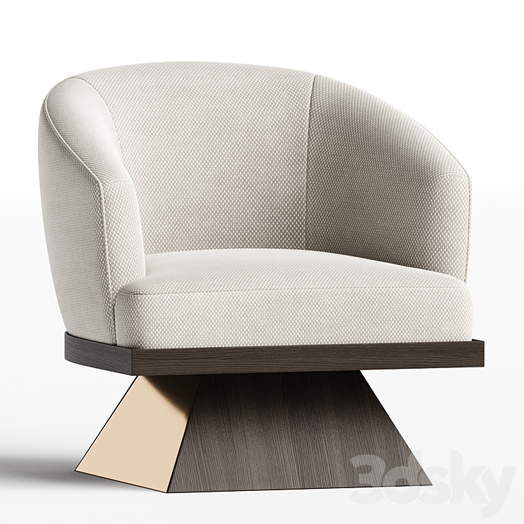 MOA ARMCHAIR 3DS Max Model - thumbnail 1