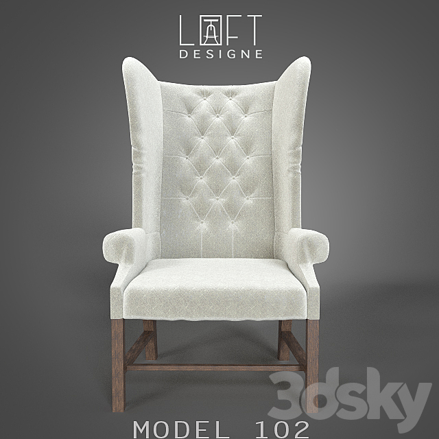 Model 102 Loft Design 3ds Max - thumbnail 2