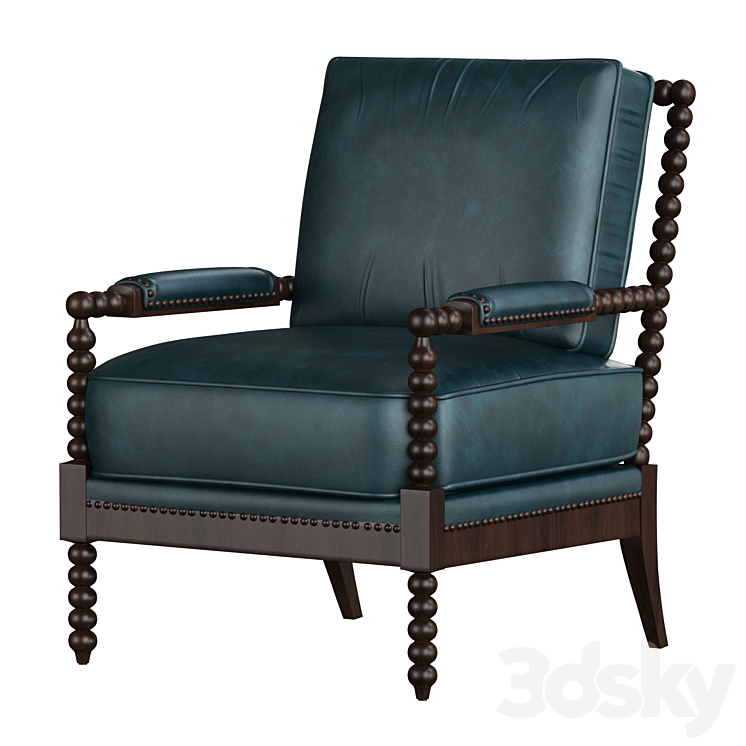 Modway Accent Arm Chair 3DS Max Model - thumbnail 3