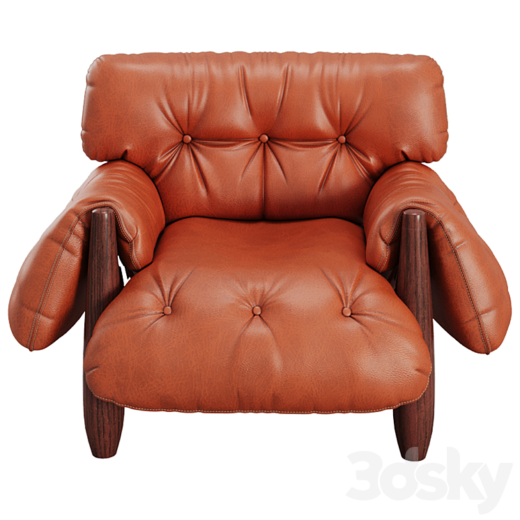 Mole armchair de LinBrasil 3DS Max - thumbnail 2