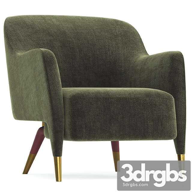 Molteni Armchair 3 3dsmax Download - thumbnail 1