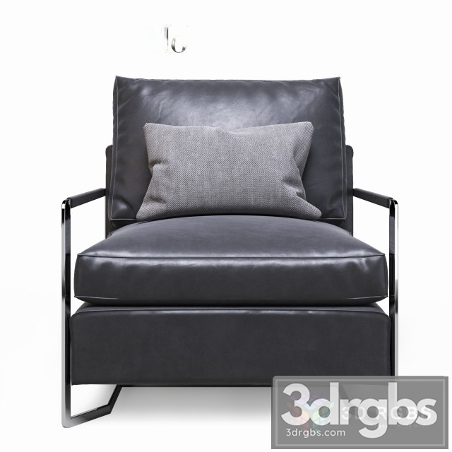 Molteni C Portfolio Armchair 3dsmax Download - thumbnail 1