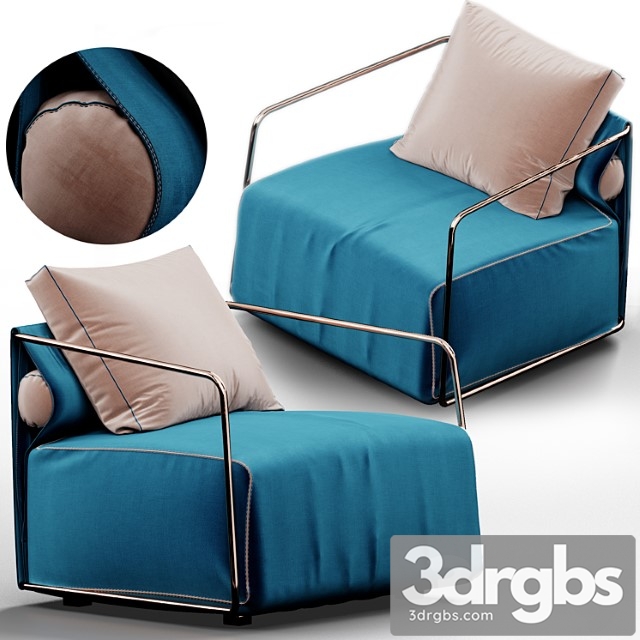 Mondo – adex armchair 3dsmax Download - thumbnail 1