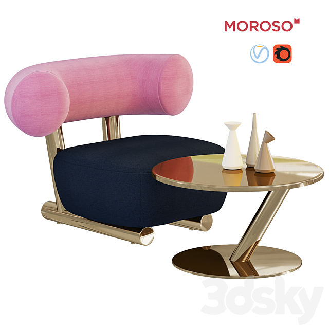 Moroso set 3DSMax File - thumbnail 1