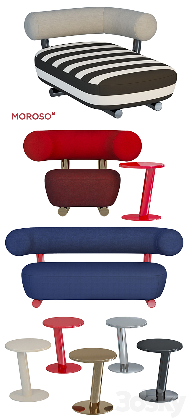 Moroso set 3DSMax File - thumbnail 2