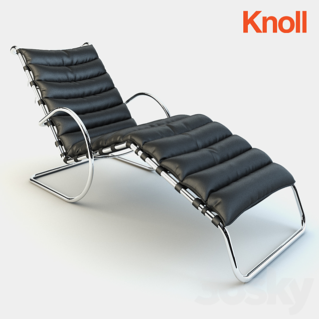 MR Adjustable Chaise Lounge 3DSMax File - thumbnail 1