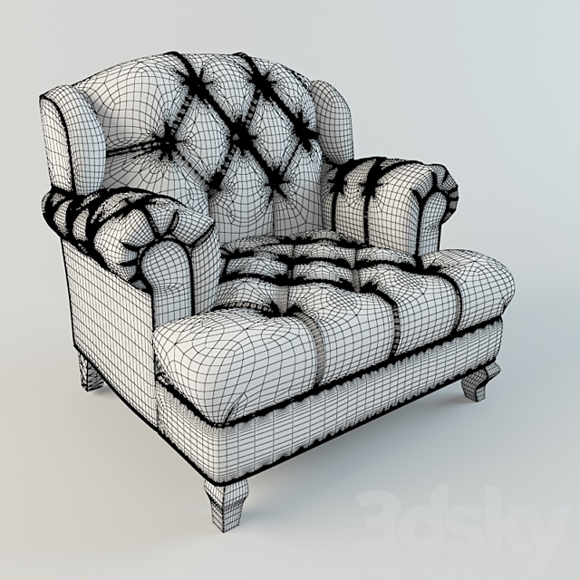 Mr. Smith Chair 3ds Max - thumbnail 3