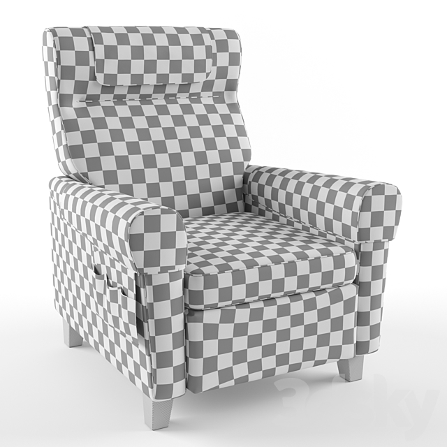 MUREN Recliner by IKEA 3DSMax File - thumbnail 3