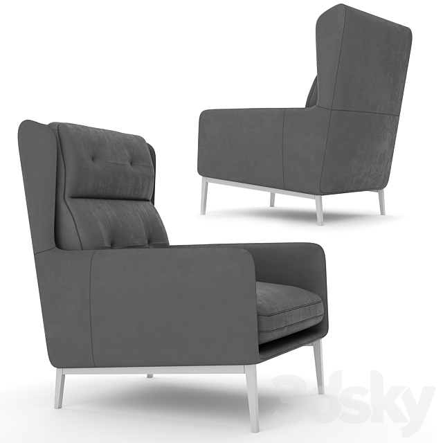 Natuzzi aftereight 3DSMax File - thumbnail 2