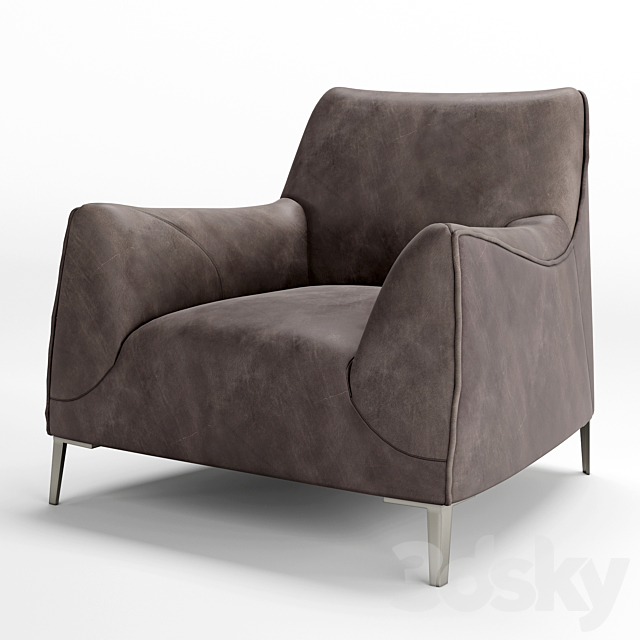 Natuzzi Armchairs DOLLY 3DSMax File - thumbnail 1