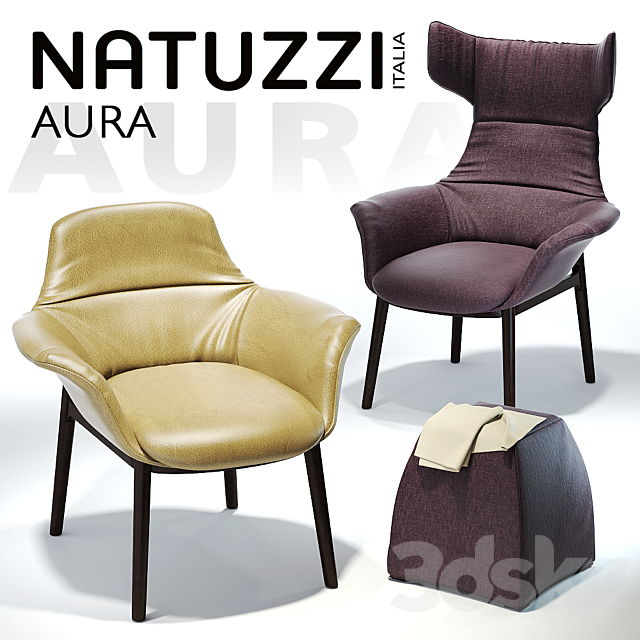 Natuzzi Aura 3DSMax File - thumbnail 1