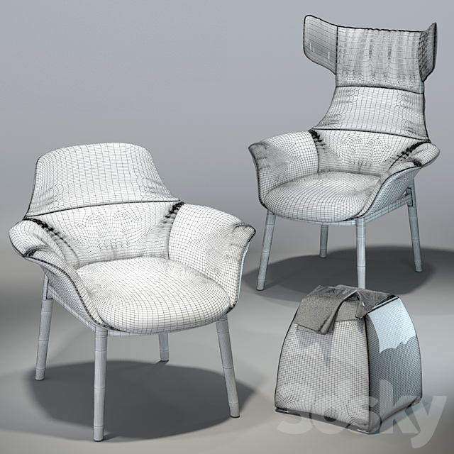 Natuzzi Aura 3DSMax File - thumbnail 3