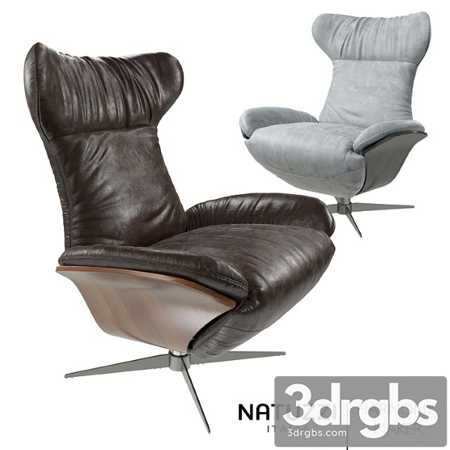 Natuzzi Ilia 3dsmax Download - thumbnail 1