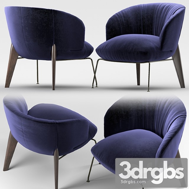 Natuzzi penelope 3dsmax Download - thumbnail 1