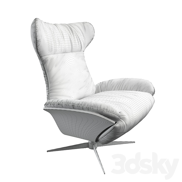 Natuzzi_ILia 3ds Max - thumbnail 2