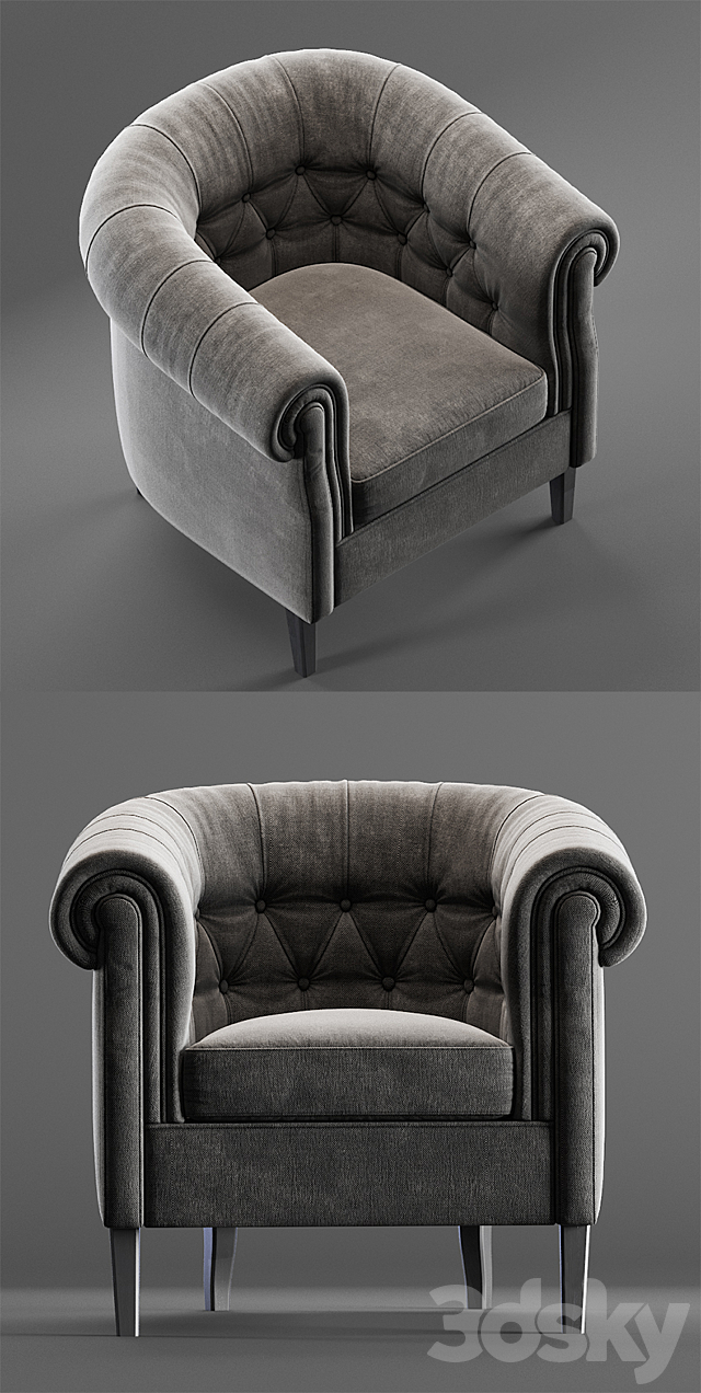 NATUZZI_QUEEN 3DSMax File - thumbnail 2