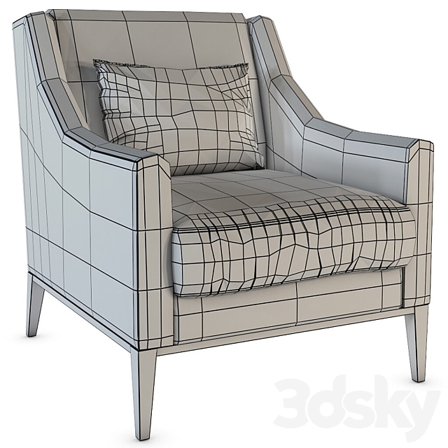 Niba home – Richard chair by Nisi Berryman 3DSMax File - thumbnail 3