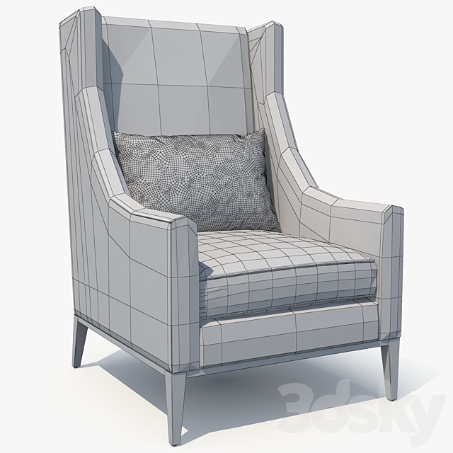 Niba home – Victor chair 3DSMax File - thumbnail 5