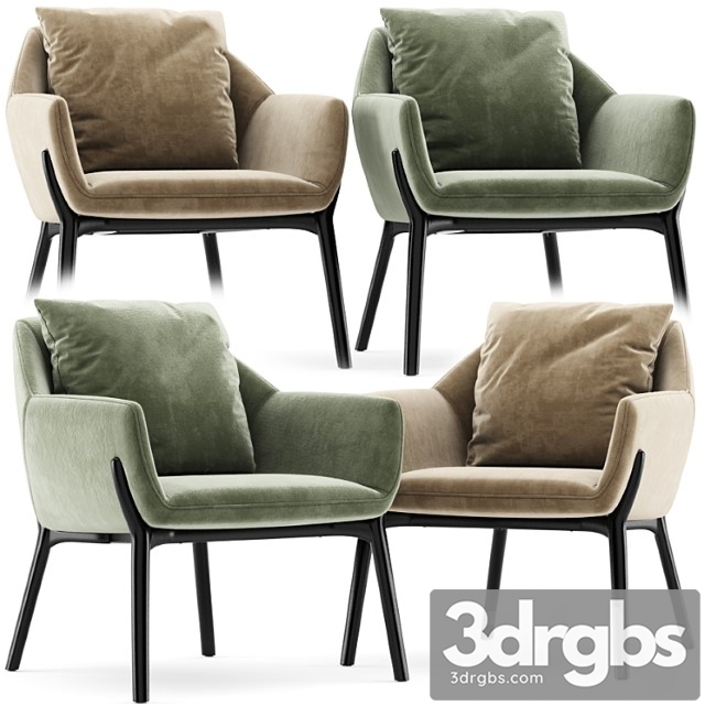 Nido Armchair 4 3dsmax Download - thumbnail 1