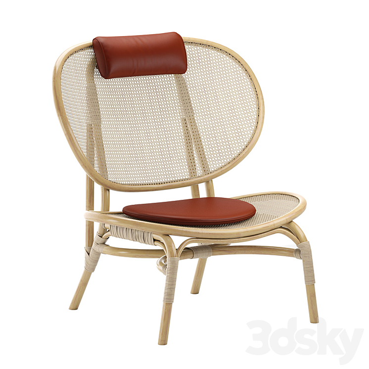 nomad chair 3DS Max Model - thumbnail 3