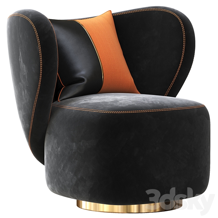 NORR11 little big armchair 3DS Max Model - thumbnail 1