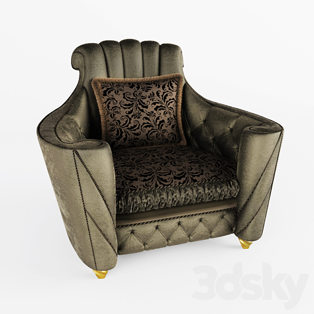 Nuvola chair 3DSMax File - thumbnail 1