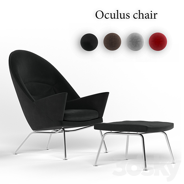 Oculus Chair CH468 3DSMax File - thumbnail 1