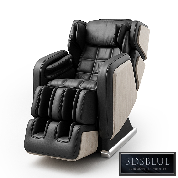 OHCO massage chair R6 JetBlack 3DS Max - thumbnail 3