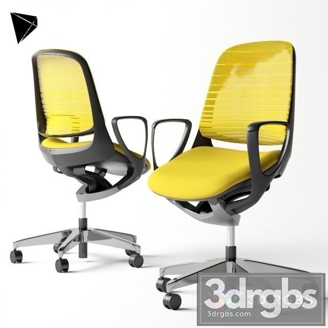 Okamura Luce Chair 3dsmax Download - thumbnail 1